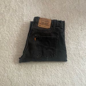 Faded Black Orangetab Levi’s
